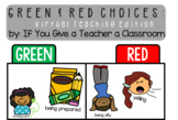 Green and Red Choices: Virtual Teaching Edition