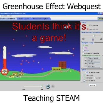 Preview of Greenhouse Effect Webquest