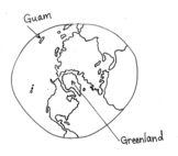 Greenland and Guam music and instruments