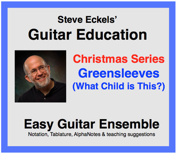 Preview of Greensleeves (What Child is This?) - Christmas Guitar Ensemble, Guitar Trio