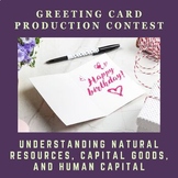 Greeting Card Production Contest - Economic Growth Factors