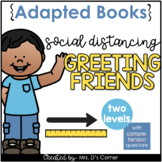 Greeting Friends with Social Distancing Adapted Books [Lev