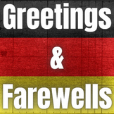 Greetings & Farewells in German (Study Guide)