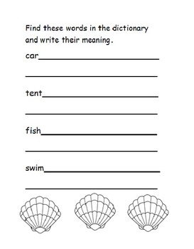 Greetings From Sandy Beach Spelling Activity Booklet & Unit by Queendonut