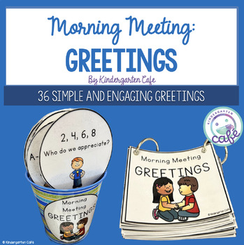 Preview of Greetings - Morning Meeting in Kindergarten