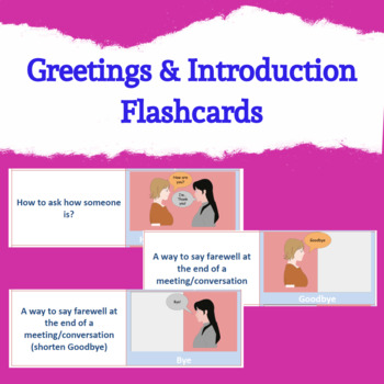 Free printable greetings flash cards. Download them in PDF format at