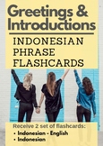Indonesian Greetings and Introductions (Flashcards) | Sala