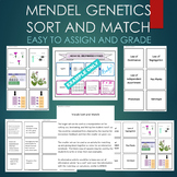 Gregor Mendel (Genotype, Phenotype, Laws, Pea) Sort & Matc
