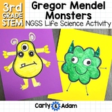 Gregor Mendel Monster Traits 3rd Grade STEM Activity NGSS 