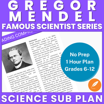 Preview of Gregor Mendel: Peas, Heredity, Genetic Traits, DNA (NO PREP sub) Activities++