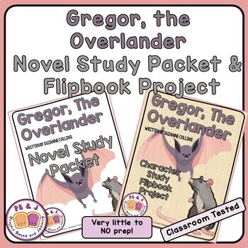 Preview of Gregor, The Overlander Novel Unit Bundle