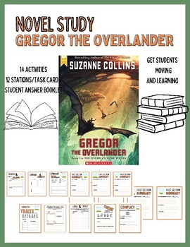 Preview of Gregor the Overlander Novel Study
