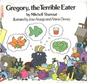 Preview of Gregory, the Terrible Eater - Exploring MyPlate