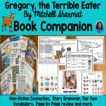 Preview of Gregory, the Terrible Eater Lesson Plan