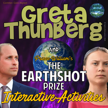 Preview of Greta Thunberg and Prince William's EarthShot Prize STEM Activities
