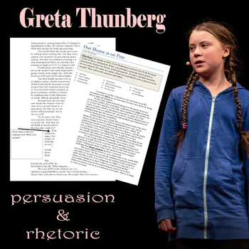 Preview of Greta Thunberg on Climate Change - Full Text included