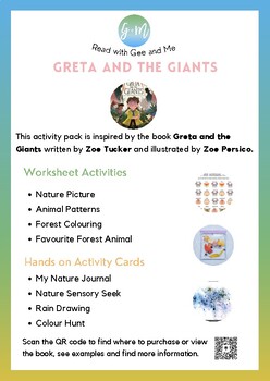 Preview of Greta and the Giants - Accompanying DOWNLOADABLE Activities