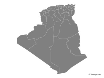 algeria provinces vemaps