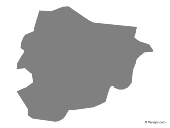 Grey Map of Andorra by Vemaps | TPT