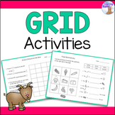 Grid Activities - Positional Language & Coordinates Worksheets