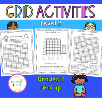 Preview of Grid Activities Level 2 - Occupational therapy, visual perception