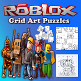 Grid Art Puzzles. RóBLOX GO: CUT-AND-PASTE INSTRUCTIONS AN