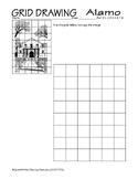 Grid Drawing Alamo / US Landmarks / Texas / Landmark Summer