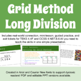 Grid Method Long Division (Editable PPT)
