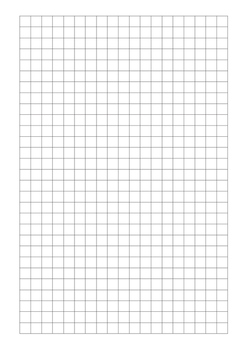 Preview of Grid Paper 10mm Black, Blue and Red