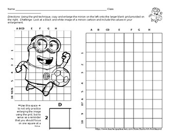 Preview of Grid Technique Worksheet