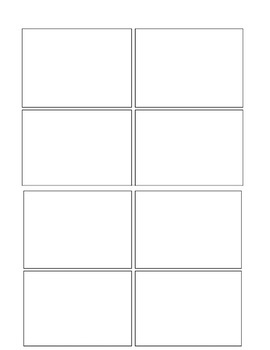 Grid Templates - 5 different sizes, art, booklets, flash cards, blanks