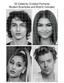 Grid Portraits: 50 Celebrity Gridded Portraits. Rubric and
