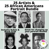 Gridded Portraits Bundle: Inspiring Artists & African Americans