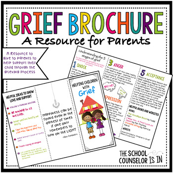 Preview of Grief Brochure for Parents
