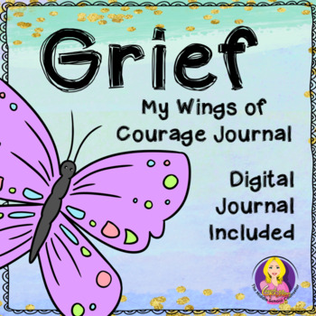 Preview of Grief Journal and Digital Grief Workbook