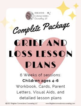 Preview of Grief and Loss Lesson plans