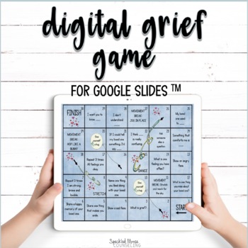 Preview of Grief counseling digital game for Google Slides™