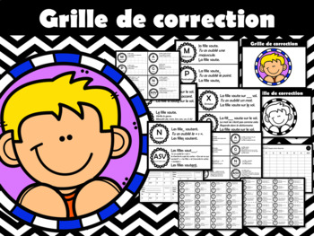 Preview of Grille de correction - Le code de correction