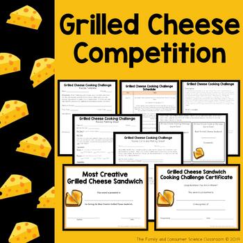 Preview of Grilled Cheese Sandwich Cooking Lab Competition | FCS | Life Skills
