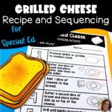 Grilled Cheese Visual Recipe and Sequencing | Special Education Resource