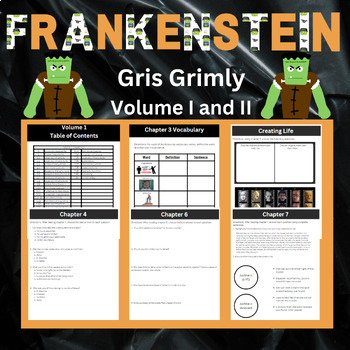 Preview of Gris Grimly "Frankenstein" Volumes I and II