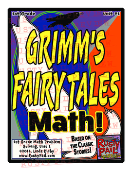 Preview of Grimm's Fairy Tales - 1st Grade Math Problem Solving – Parts 1-11, 223 problems