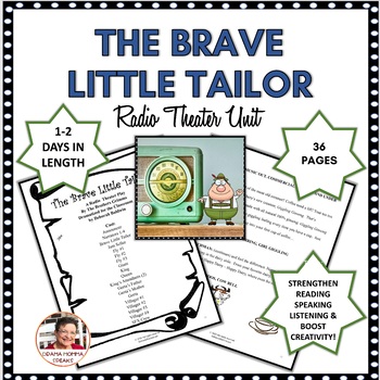 Preview of Fairy Tale Radio Theater Play | The Brave Little Tailor Funny! 