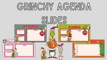 Preview of Grinch Agenda Slides