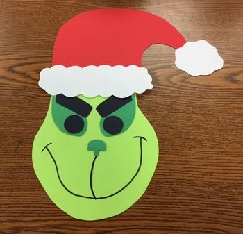 Christmas Grinch Craft By Love 4 Education 