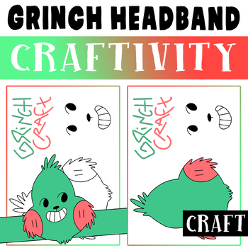 Grinch headband