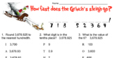 Grinch-Themed Math Riddles