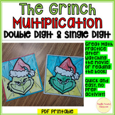 Grinch multiplication math single digit double digit Chris