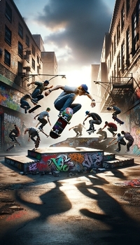 Preview of Grind and Glide: Skateboarding Poster