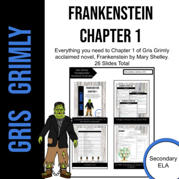 Preview of Gris Grimly Frankenstein Chapter 1
